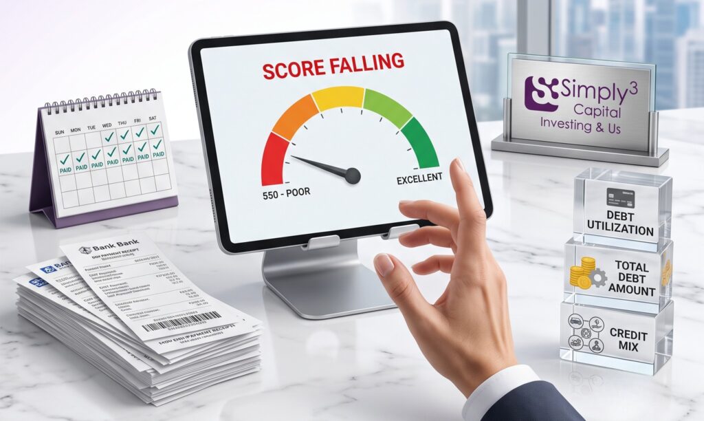 Paid Your EMIs on Time. Still, Your Credit Score is Falling.